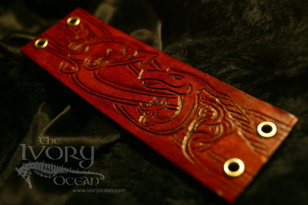 Celtic Dragon Cuff